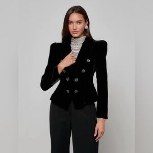 L’Agence Bethany Structured Blazer
